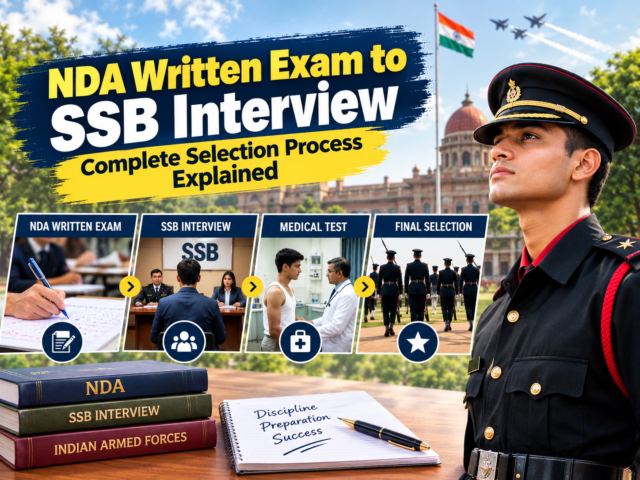 NDA Written Exam to SSB Interview: Complete Selection Process Explained