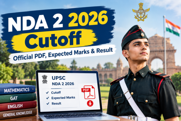 NDA 2 2026 Cutoff: Official PDF, Expected Marks & Result